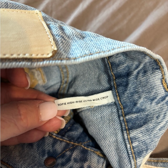 rag & bone Sophie Light Blue Jeans - Picture 4 of 7